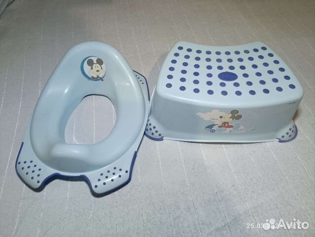 Сидушка на унитаз со ступенькой