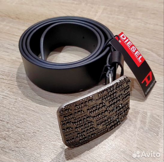 Мужской кожаный ремень Diesel