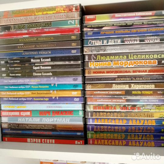 Двд коллекция по актёрам