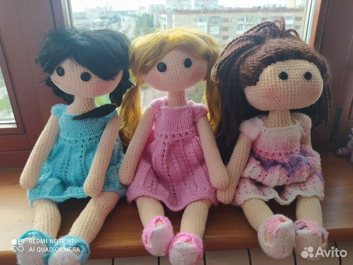 Вязаные игрушки под заказ