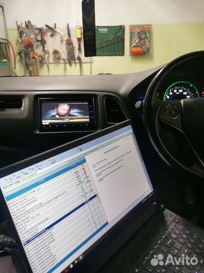 Honda Компьютерная диагностика, калибровка робота