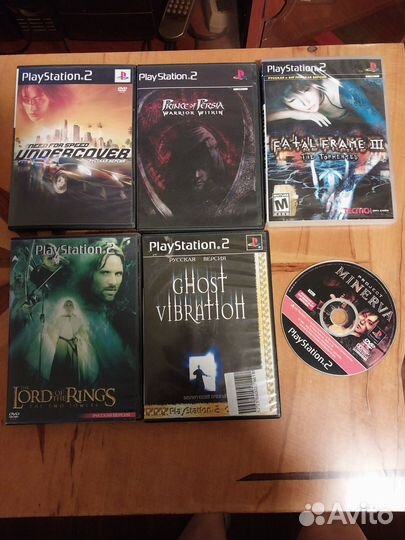 Игровые диски на ps2