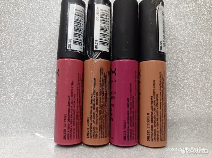 Жидкая матовая помада-крем NYX, тон 14