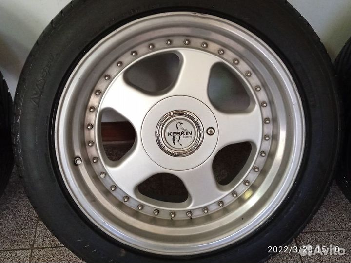 Колеса BMW r17 разноширокие