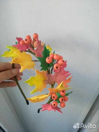 Ободок осень