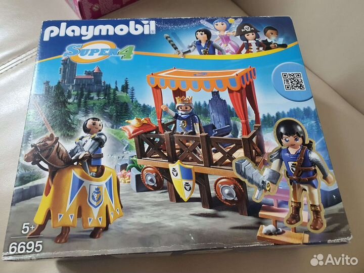 Конструктор playmobil, City life, super4,princess