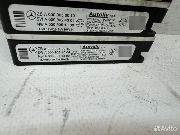 Радарный датчик Mercedes A0009050010