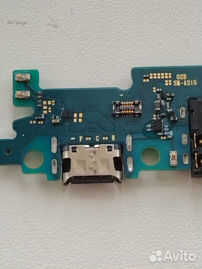 Плата для Samsung a31 с разъемом зарядки микрофон