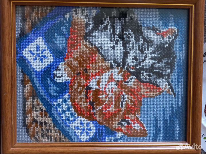 Картина бисером готовая
