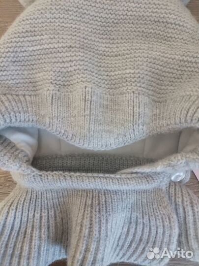 Зимний шапка шлем Журавлик 46 48