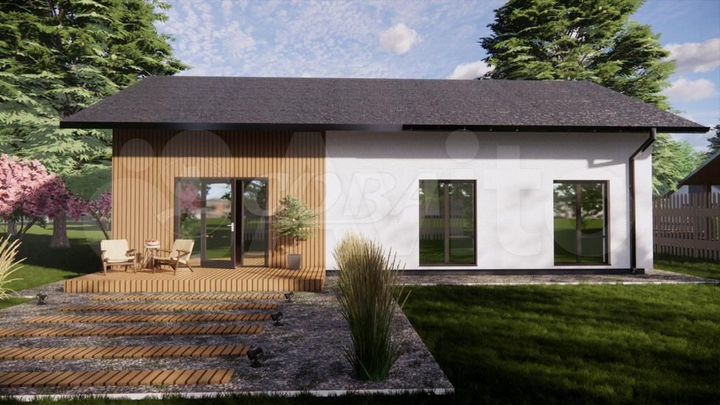 Дача 105 м² на участке 8 сот.