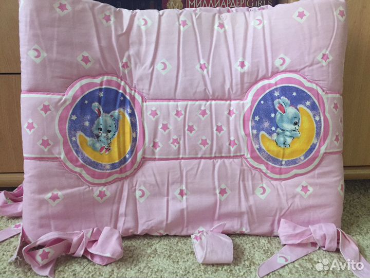 Бортики в кроватку