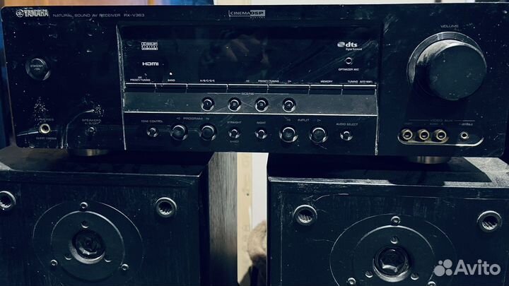 Усилитель yamaha RX-V363 с колонками