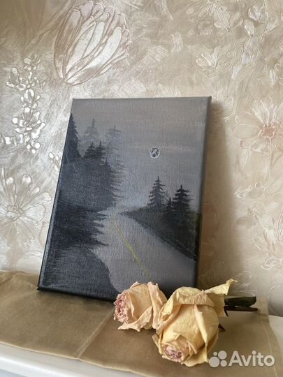 Картина акрилом