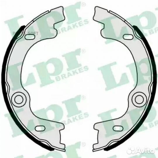 LPR 01063 Колодки ст.тормоза KIA carens 02