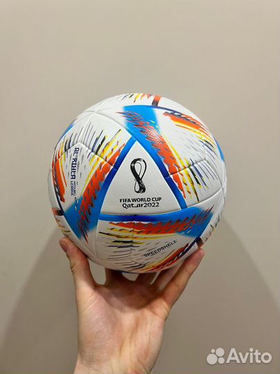 Футбольный мяч adidas al rihla 4 размер