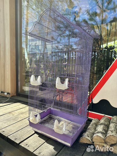Большая клетка для птиц