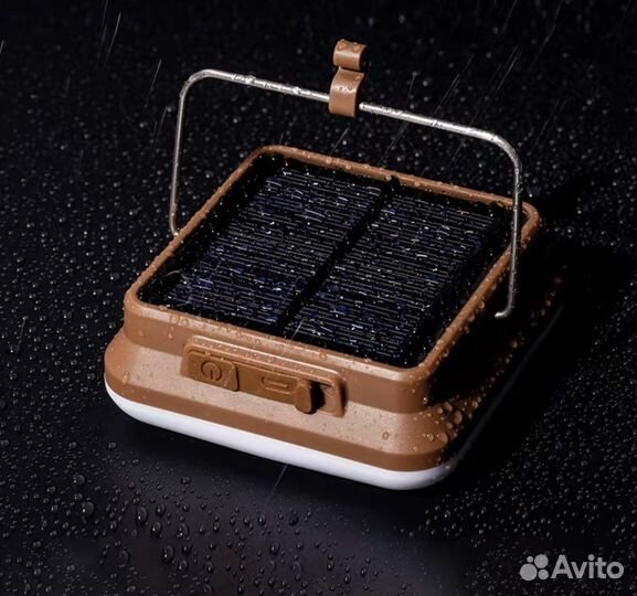 Кемпинговый фонарь на солнечной батарее