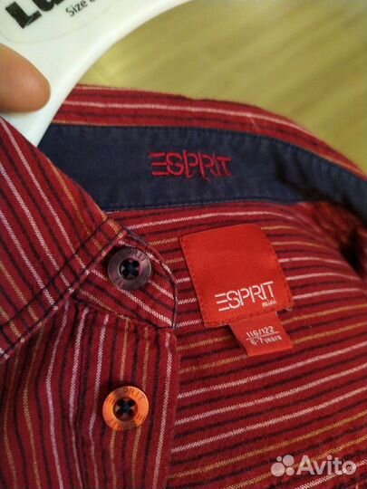 Детская рубашка esprit 116 рост в отличном состоян