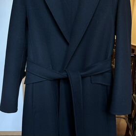 Пальто Max Mara 42,оригинал,чёрное,новое,шерсть