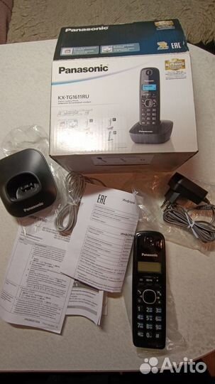 Радиотелефон Panasonic KX-TG1611RU