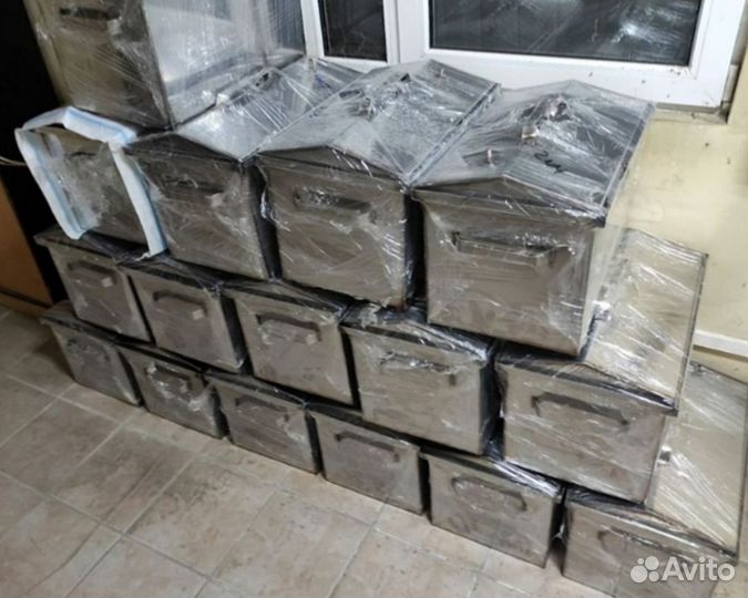 Коптильня горячего копчения 2 уровня поддон