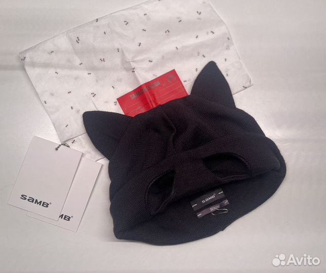 Шапка кошка