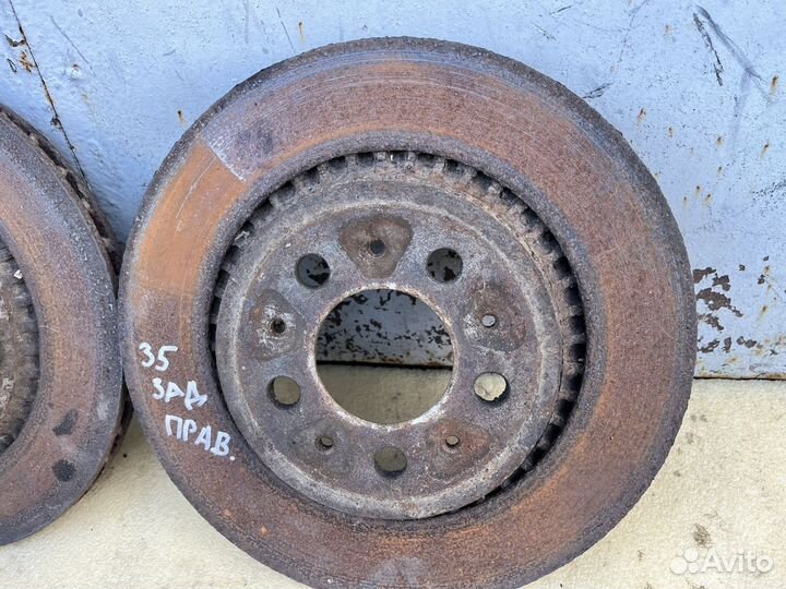 Тормозные диски Volvo XC90 2006-2014 2.9T