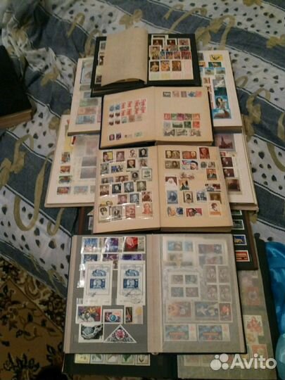 Почтовые марки СССР,Иностранные.Марки в альбомах.О
