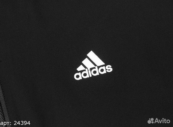 Ветровка adidas nice pocket черная