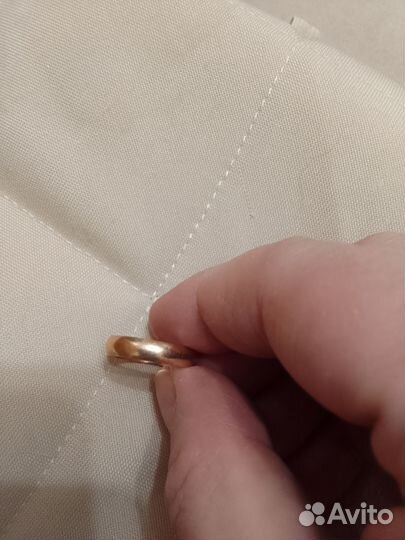 Кольцо обручальное женское