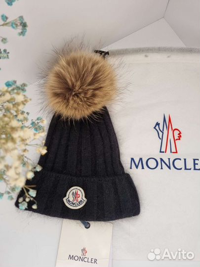Шапка moncler новая