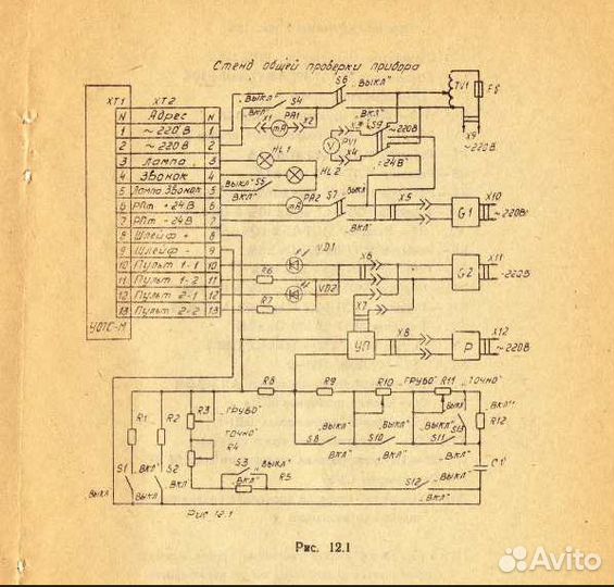 Прибор ппко Сигнал-41 СССР, 1988г