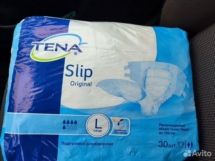 Памперсы для взрослых L(3) tena