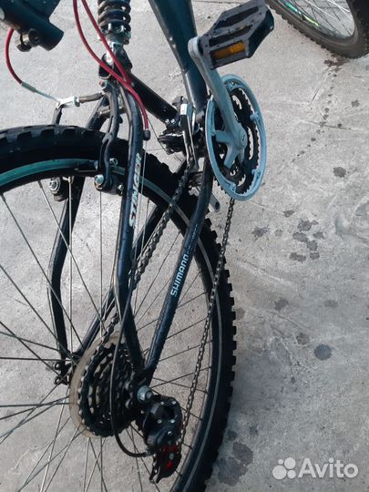 Велосипед двухподвес