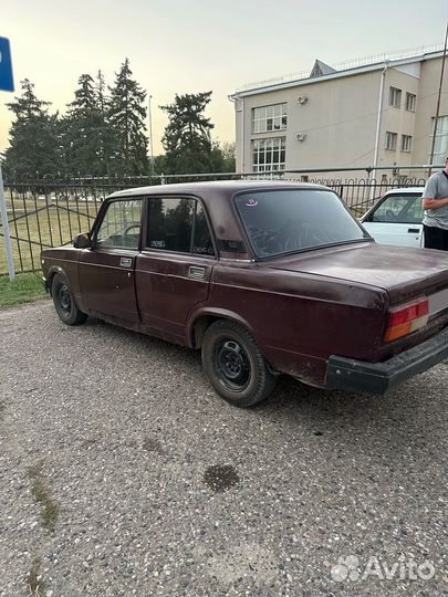 ВАЗ 2107 1.6 МТ, 2005, битый, 47 000 км