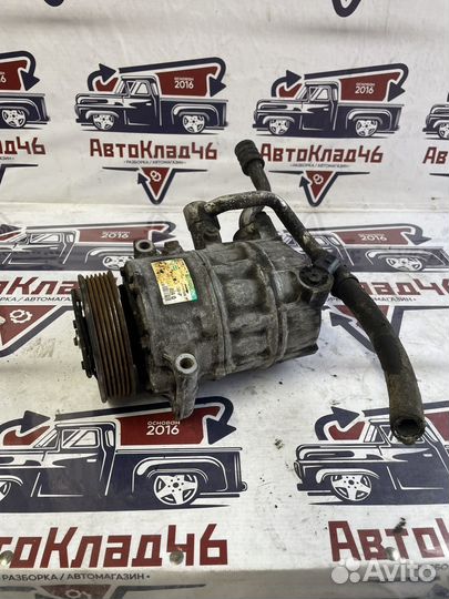Компрессор кондиционера Шкода Октавия А5 рестайл