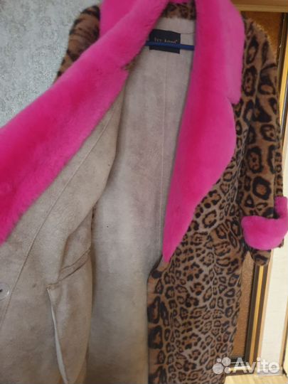 Шуба из эко меха