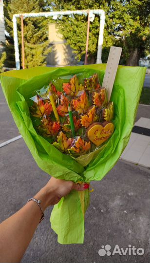 Вкусные букеты из пряников и безе