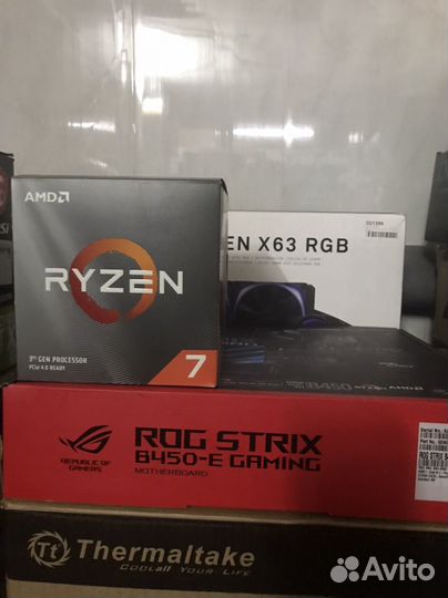 Ryzen 7 3700x новый с чеком