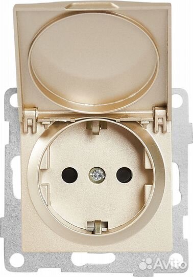 Розетка встраиваемая влагозащищённая Electric с за