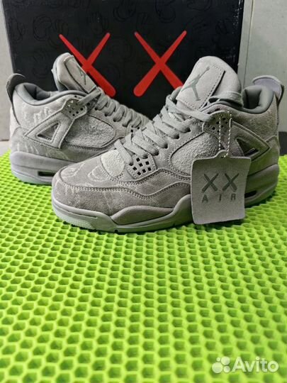 Nike Air Jordan 4 Kaws Grey