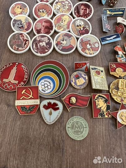 Значки и знаки СССР разные