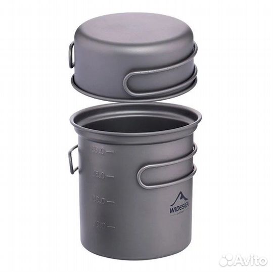 Походный котелок Widesea wstc-101 650мл