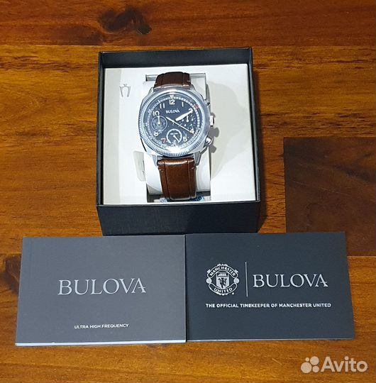 Оригинал в пленках часы Bulova Manchester United