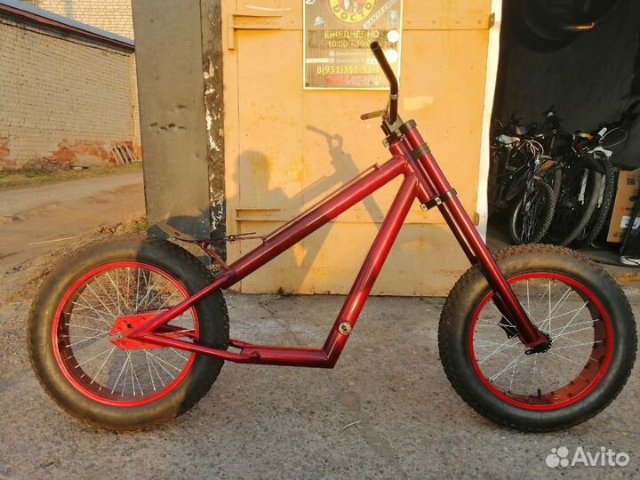 Кастомная рама для электро байка