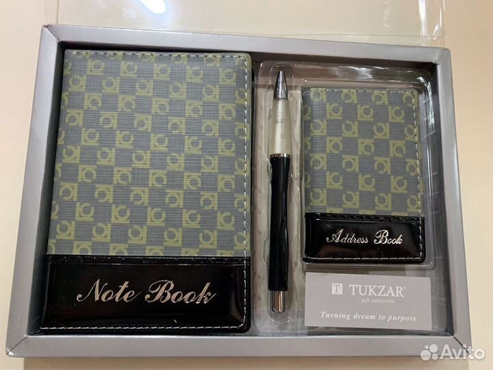 Набор с блокнотом и адресной книгой