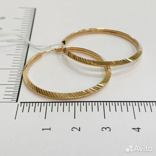 Золотые серьги