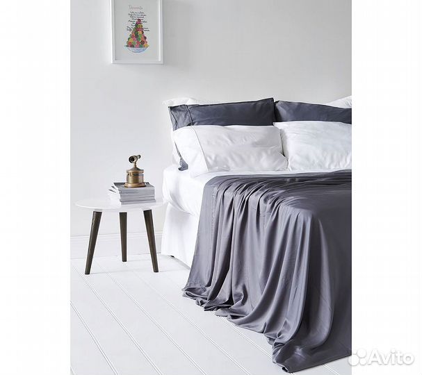 Постельное белье GoodNight Essential дуэт графит