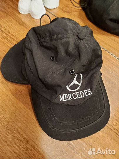 Кепка Mercedes на флисе